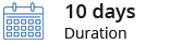 10 days duration